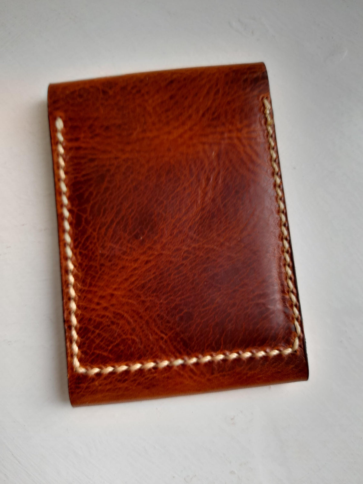 Handmade Luxury Leather Card Wallet – Hand Stitched