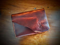 Handmade Rugged Leather Card Wallet