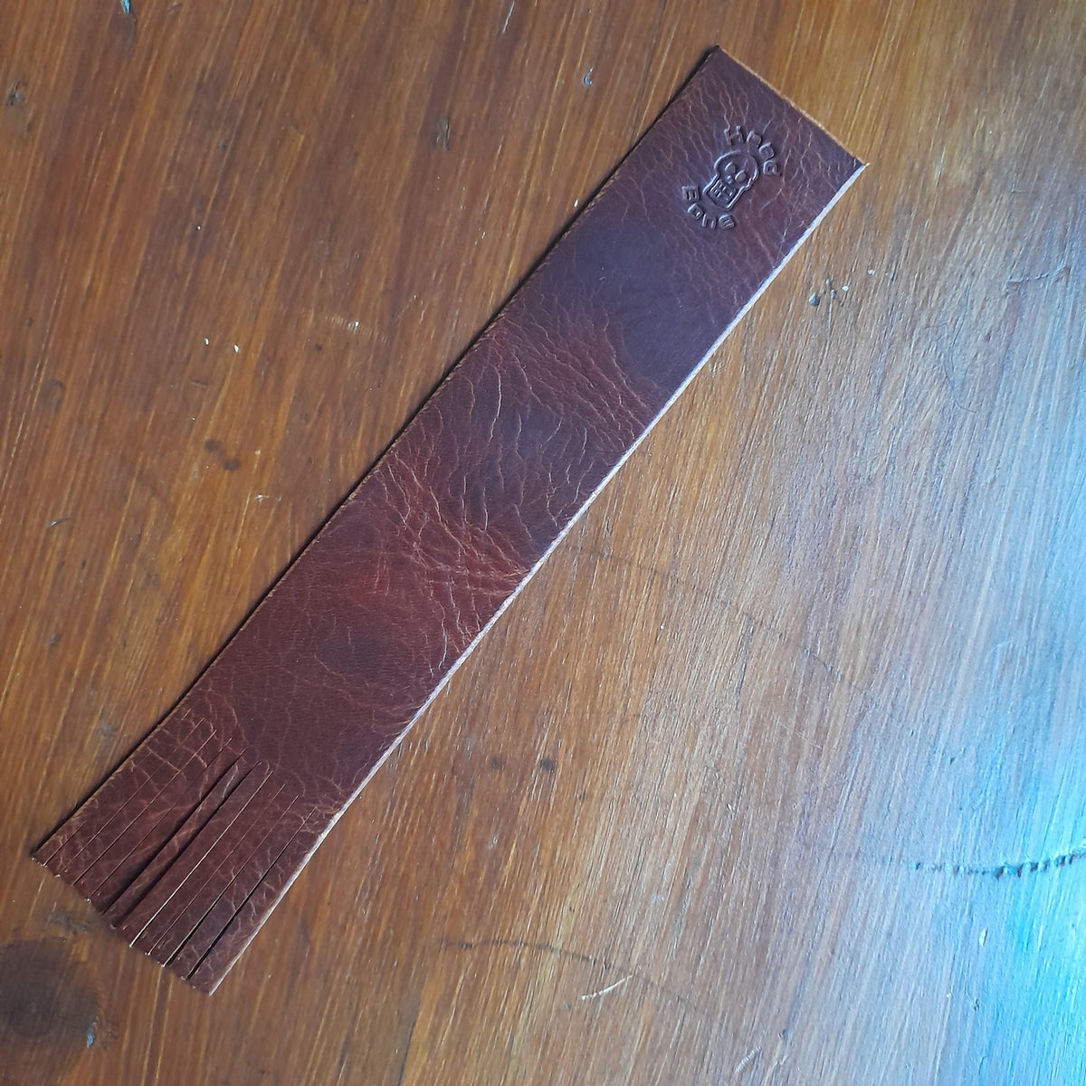 Handmade Leather Bookmark