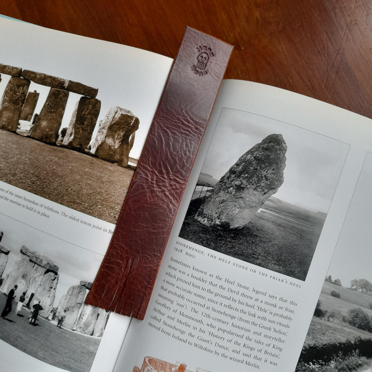 Handmade Leather Bookmark