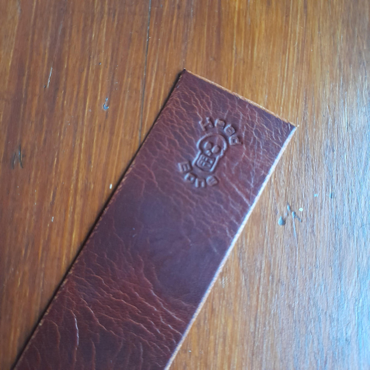 Handmade Leather Bookmark