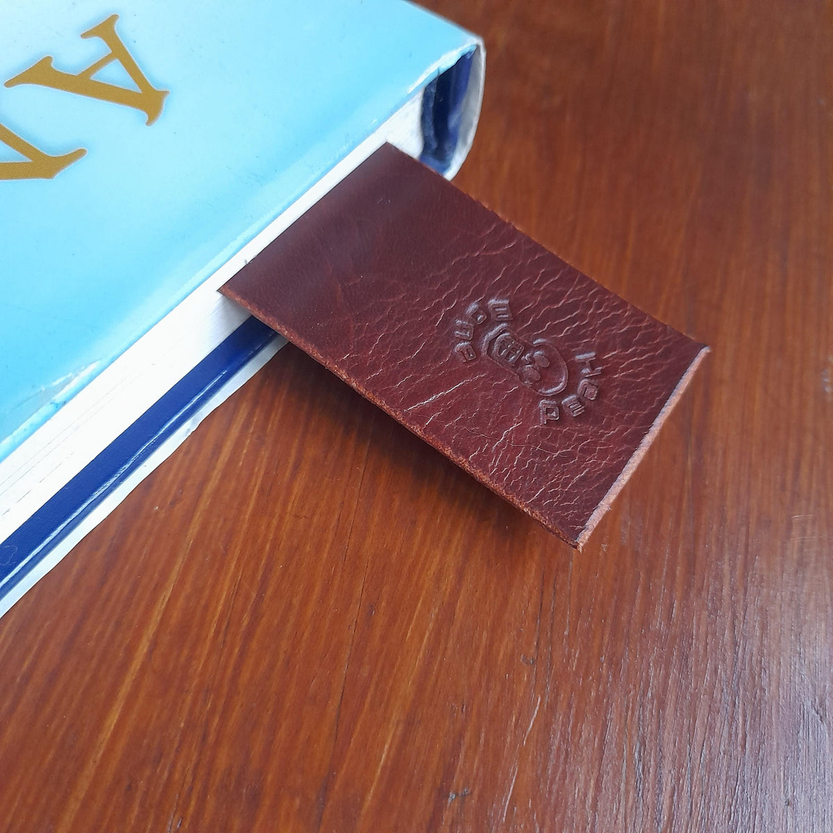 Handmade Leather Bookmark