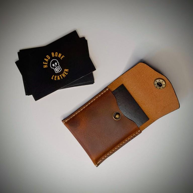 Handmade Leather Business Card Case
