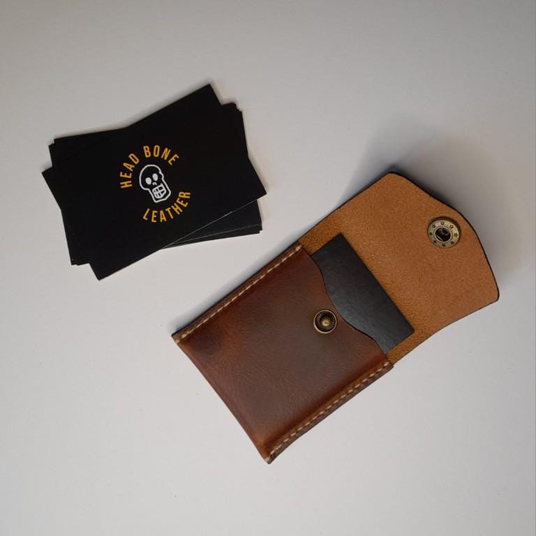 Handmade Leather Business Card Case
