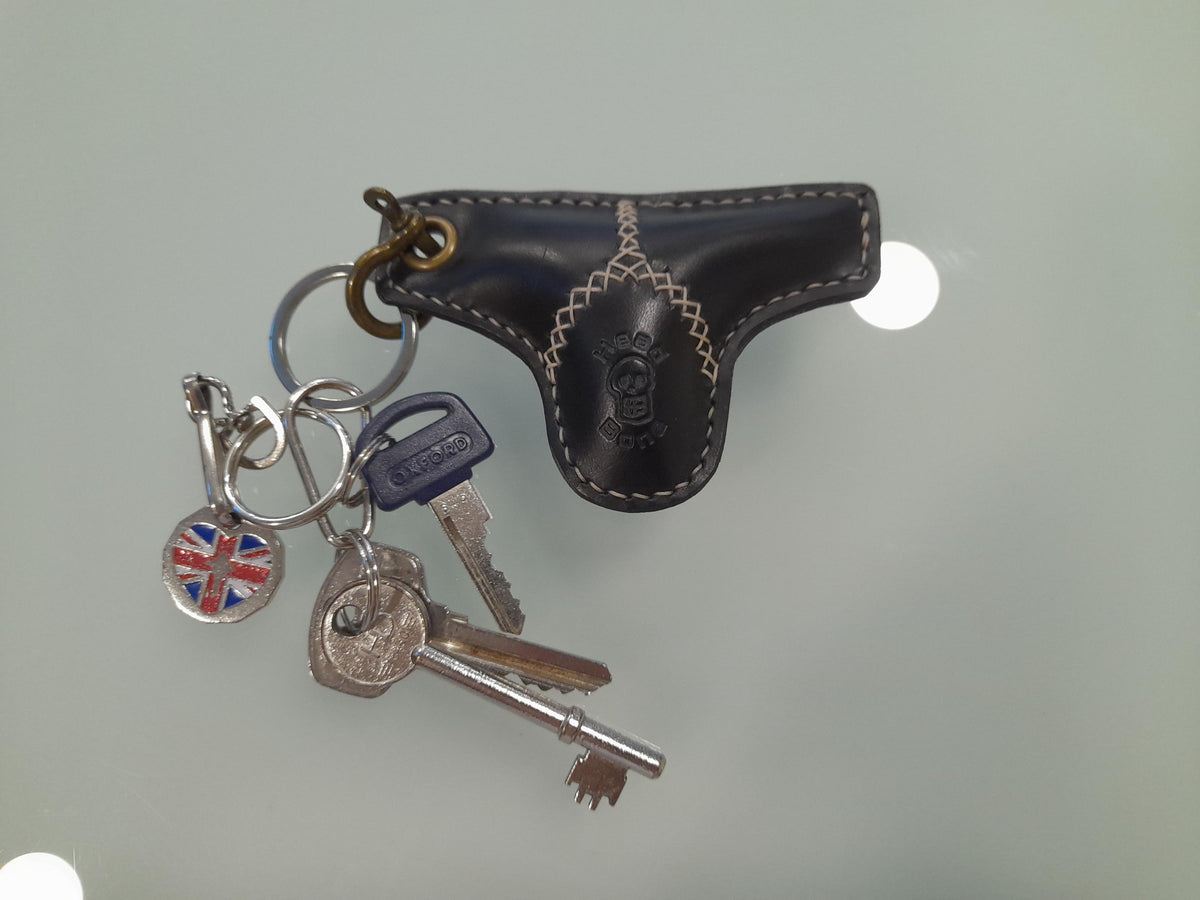 Handmade Black Leather Y-Fronts
