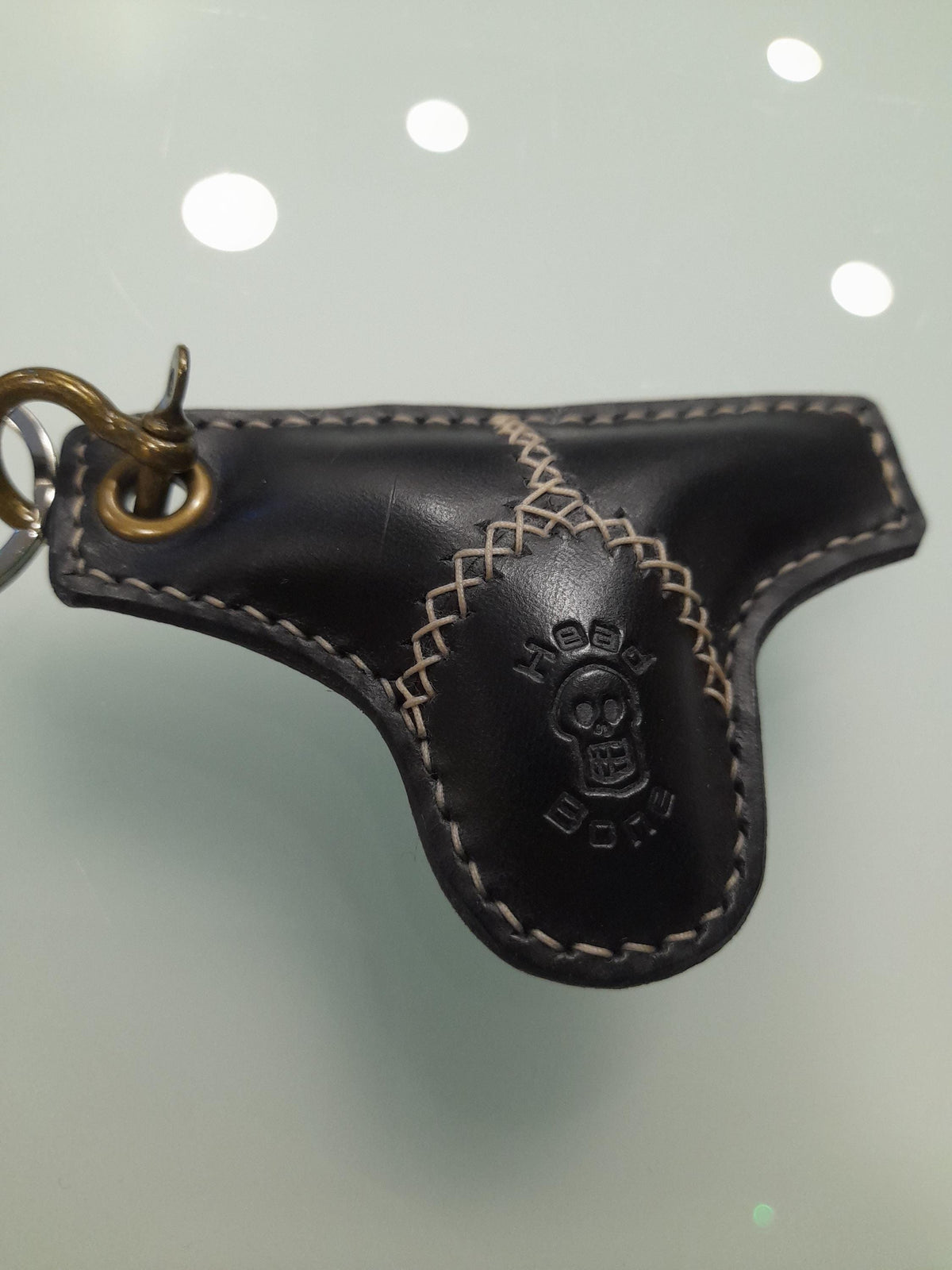 Handmade Black Leather Y-Fronts
