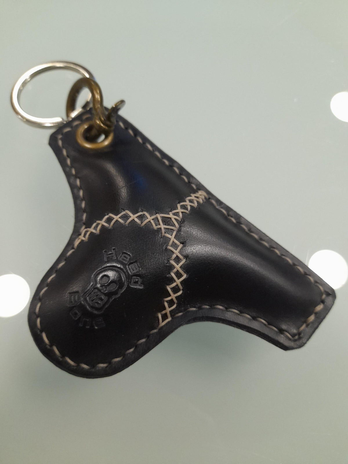 Handmade Black Leather Y-Fronts