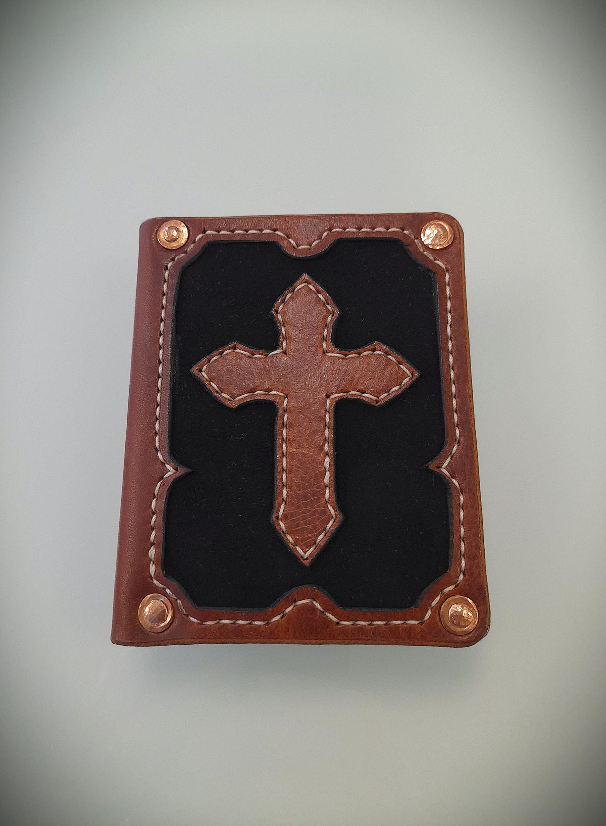 Handmade Ecclesiastical Leather Card Wallet