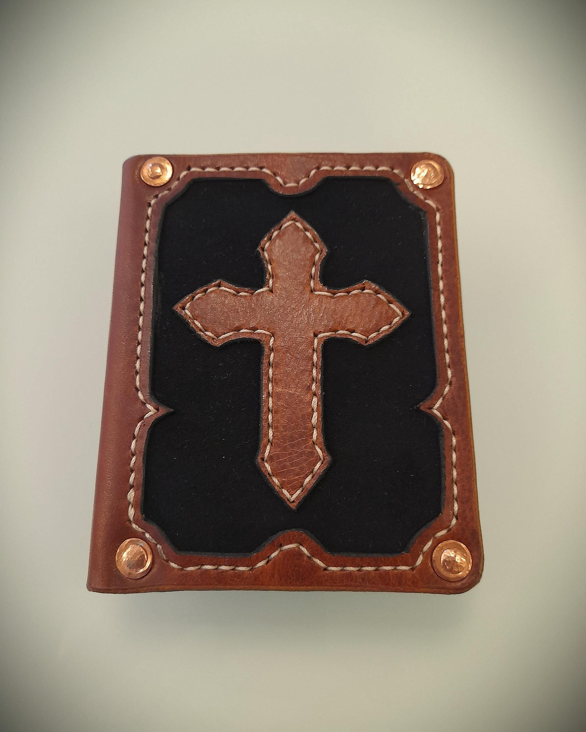 Handmade Ecclesiastical Leather Card Wallet